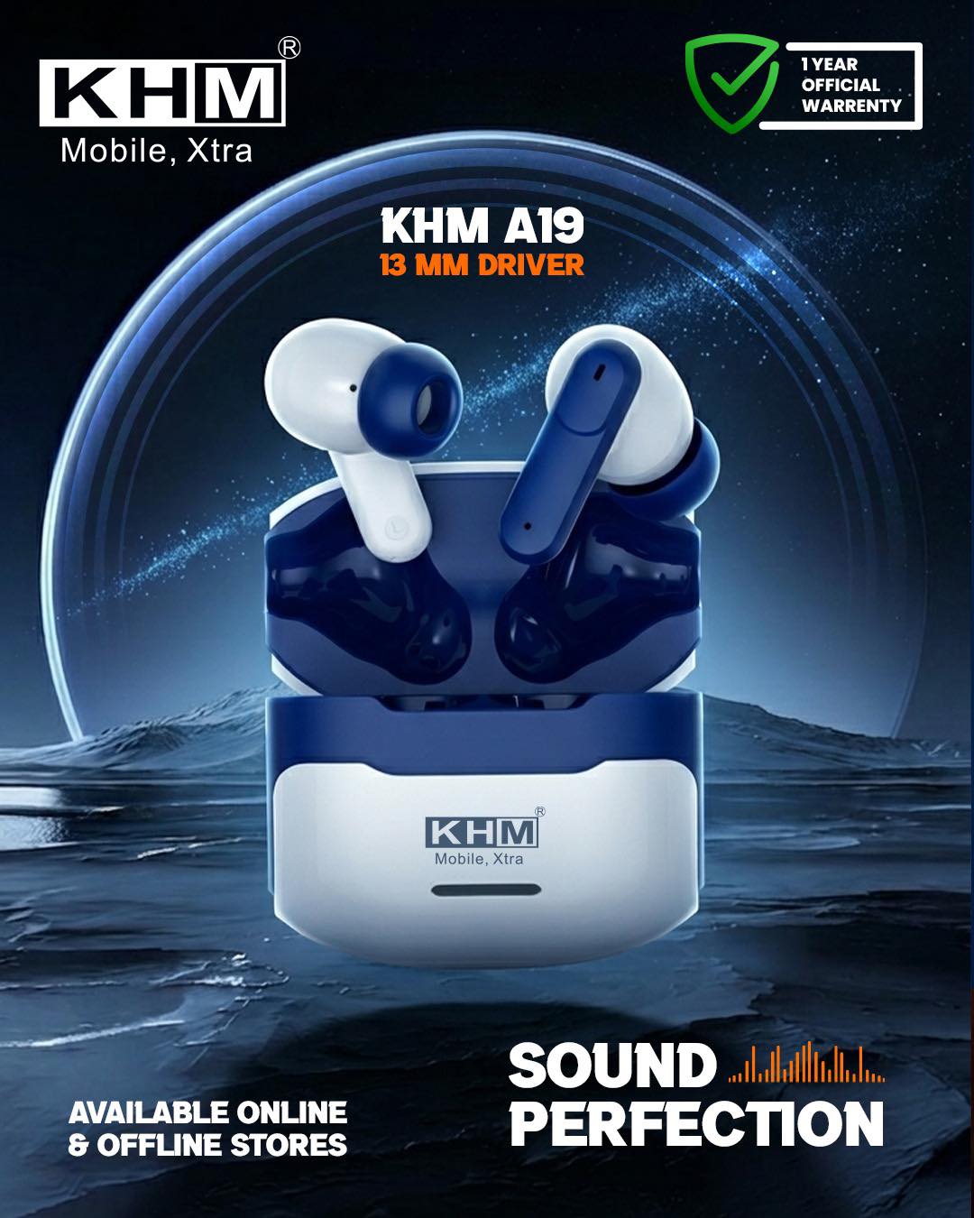 KHM a19 Bluetooth Earbuds