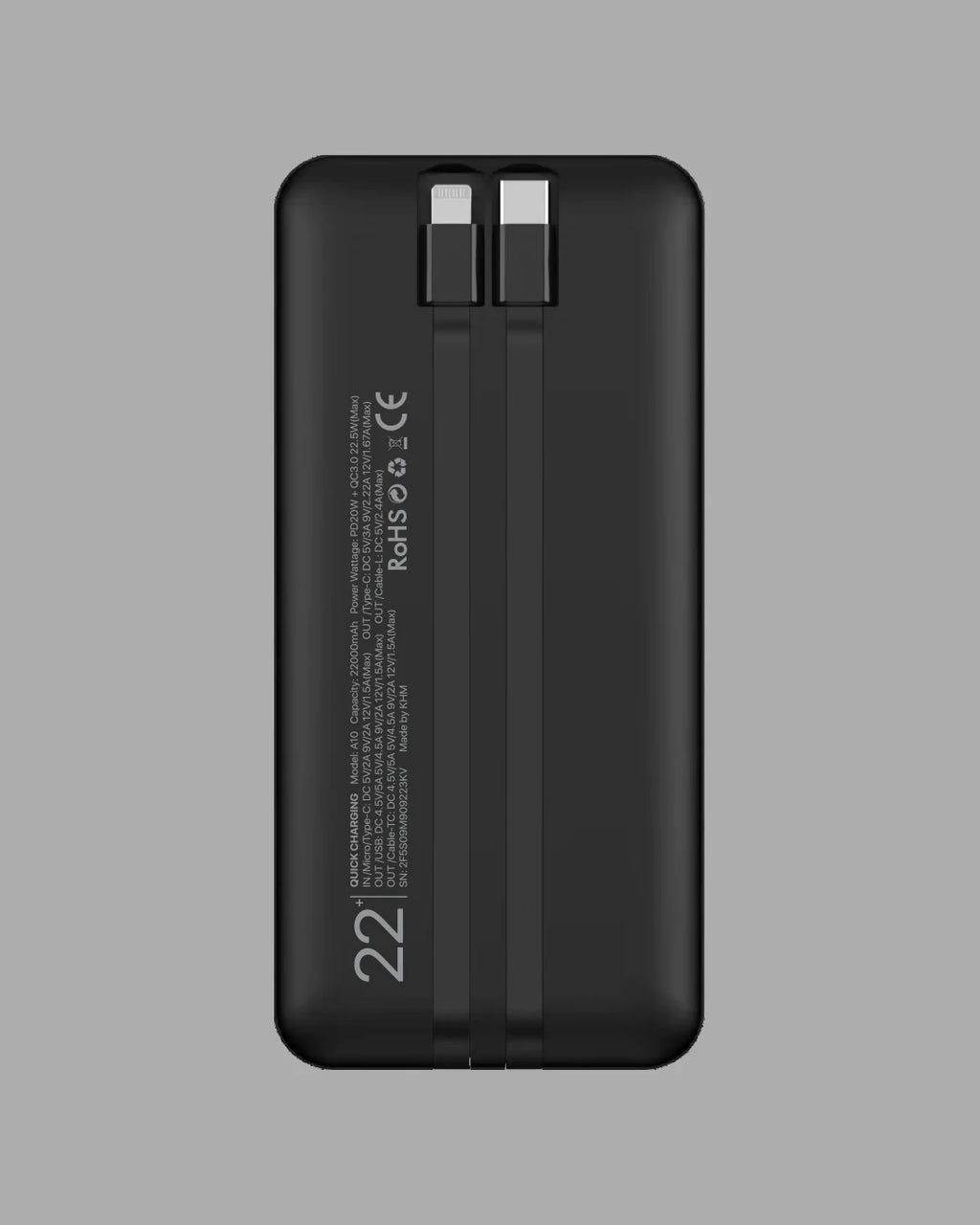 Buy khm A10 22000 mah powerbank Online at Best Price in Pakistan