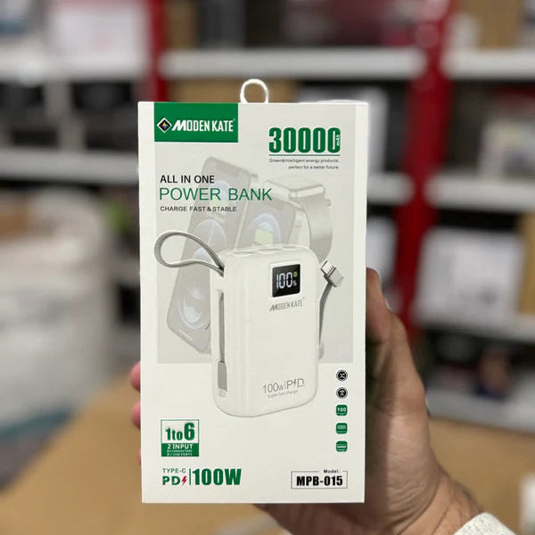 Lot Imported MODEN KATE 30,000mah Ultra Compact Super Fast Charging Power Bank
